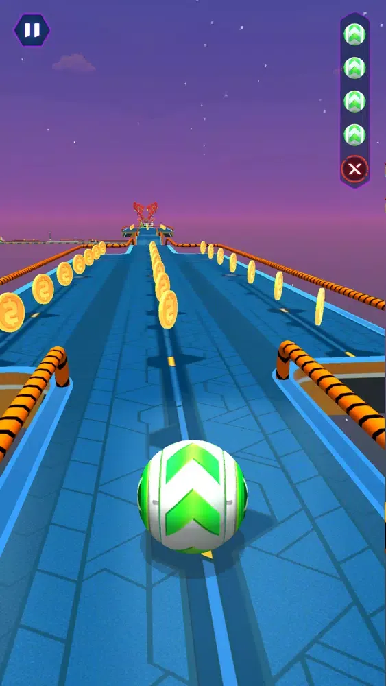 Tangkapan layar Ball Running 3D